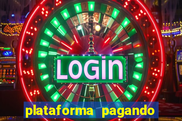 plataforma pagando no cadastro slots