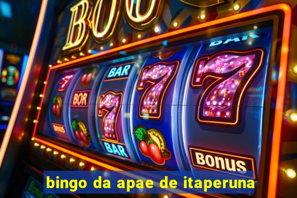 bingo da apae de itaperuna