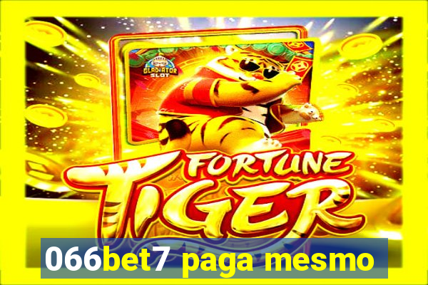 066bet7 paga mesmo