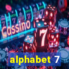 alphabet 7