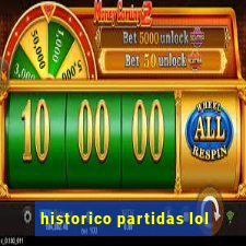 historico partidas lol