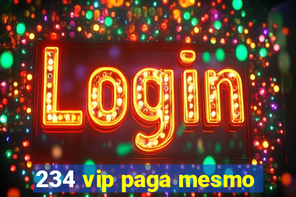 234 vip paga mesmo