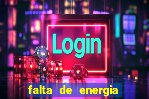 falta de energia em caucaia