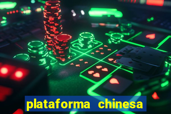 plataforma chinesa do tigrinho