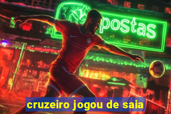 cruzeiro jogou de saia