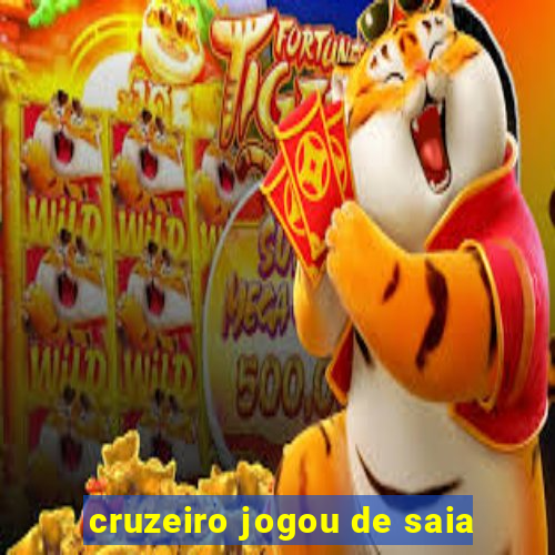 cruzeiro jogou de saia