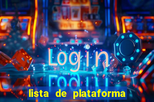 lista de plataforma de jogos