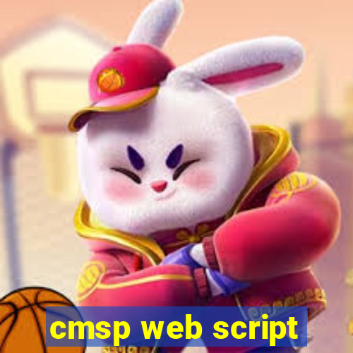 cmsp web script