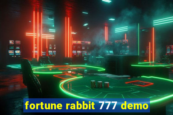 fortune rabbit 777 demo