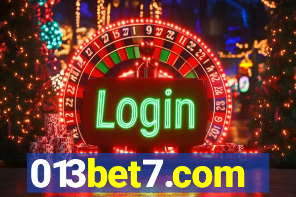 013bet7.com