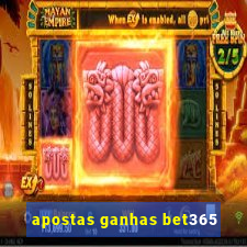 apostas ganhas bet365