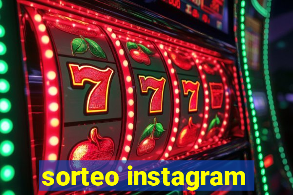 sorteo instagram