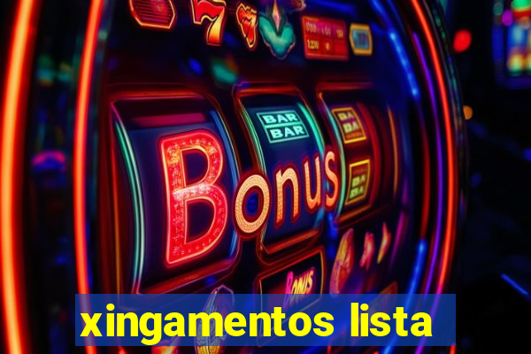 xingamentos lista