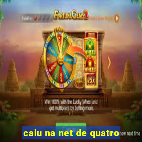 caiu na net de quatro