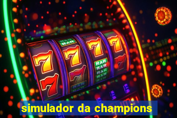 simulador da champions