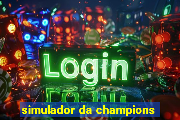 simulador da champions