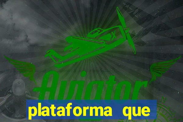 plataforma que deposita 5 reais