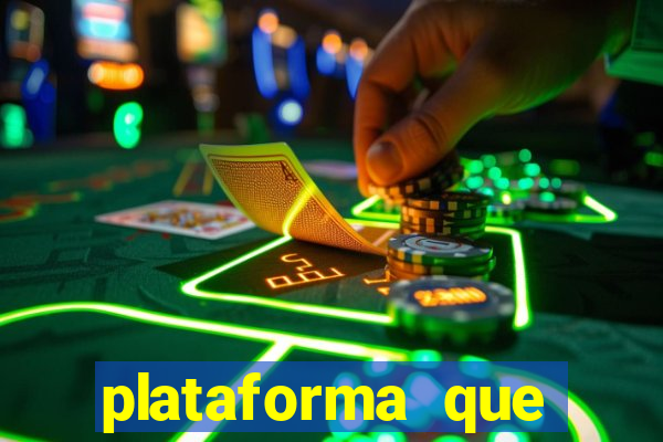 plataforma que deposita 5 reais