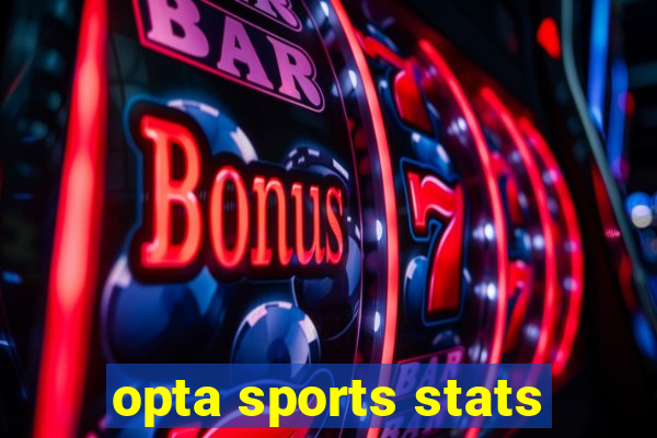 opta sports stats