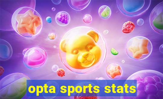 opta sports stats