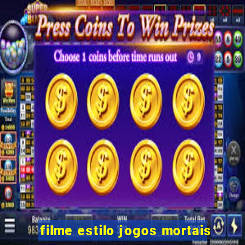 filme estilo jogos mortais