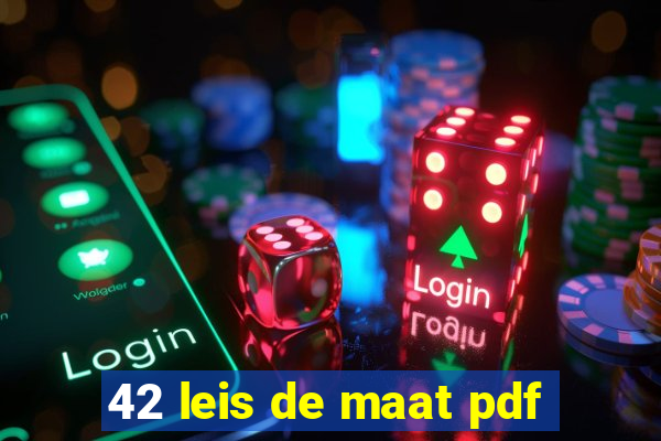 42 leis de maat pdf