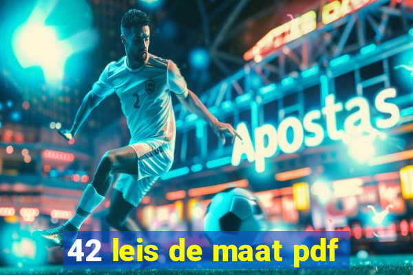 42 leis de maat pdf