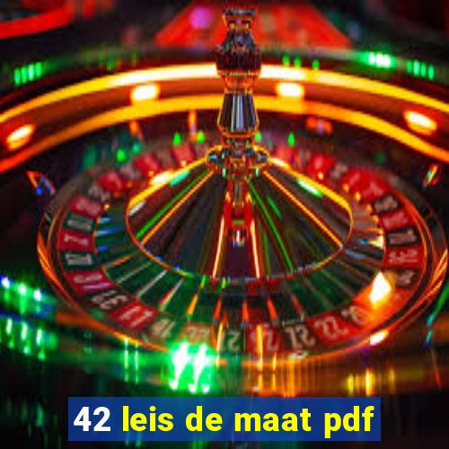 42 leis de maat pdf