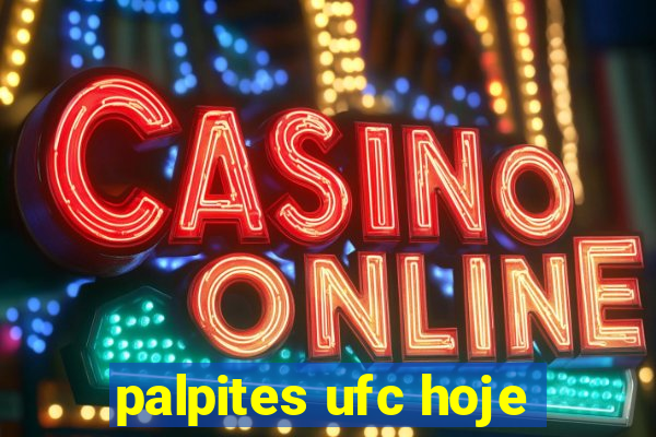 palpites ufc hoje