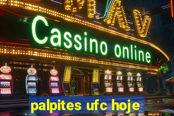 palpites ufc hoje