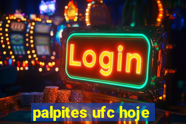 palpites ufc hoje