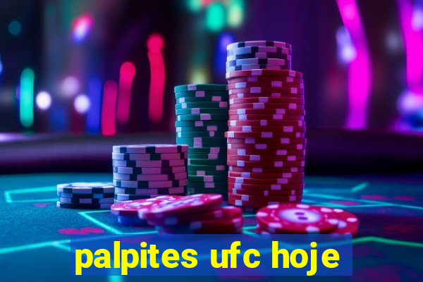 palpites ufc hoje