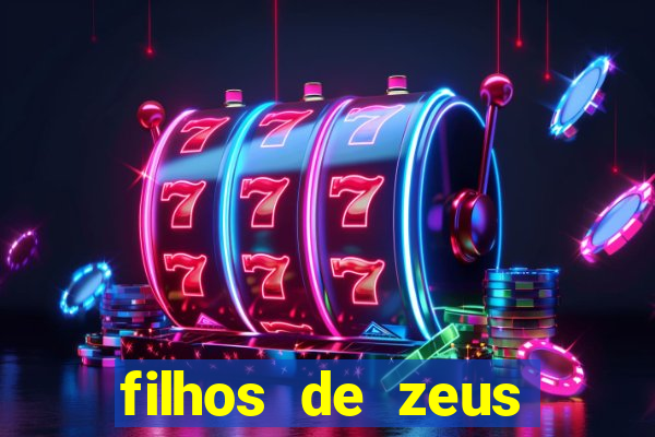 filhos de zeus mitologia grega