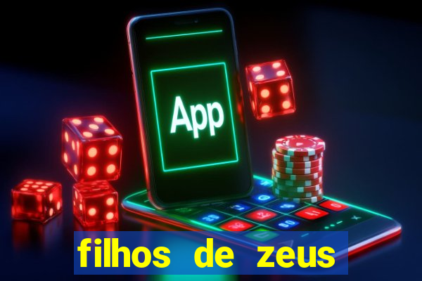 filhos de zeus mitologia grega