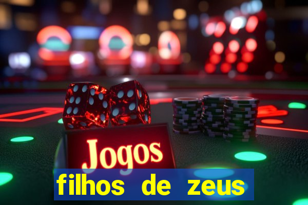 filhos de zeus mitologia grega