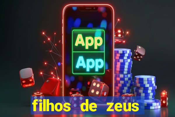 filhos de zeus mitologia grega