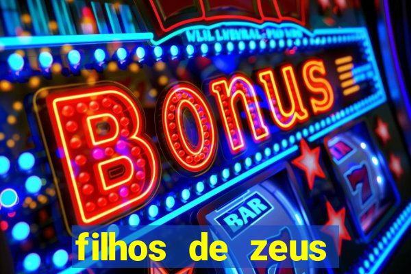 filhos de zeus mitologia grega