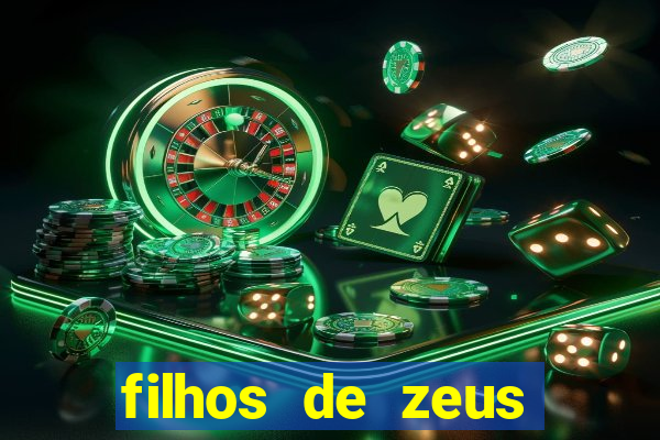 filhos de zeus mitologia grega