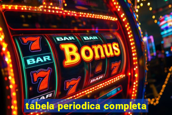 tabela periodica completa