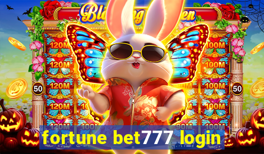 fortune bet777 login