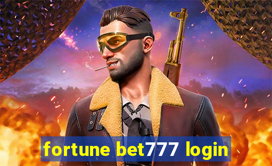 fortune bet777 login