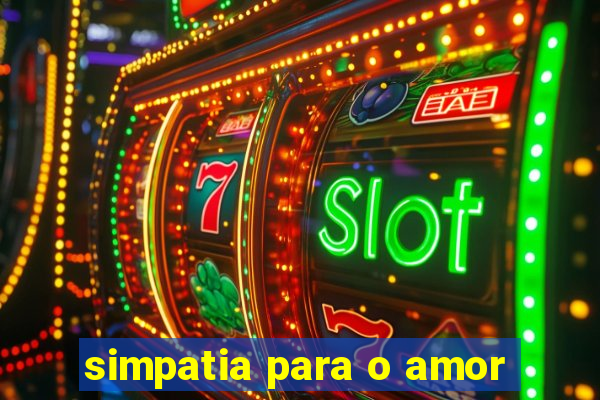 simpatia para o amor