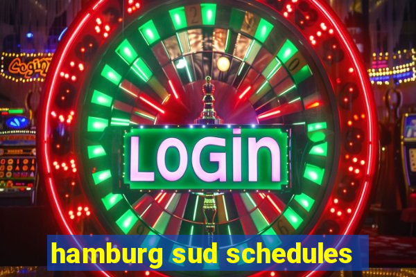 hamburg sud schedules