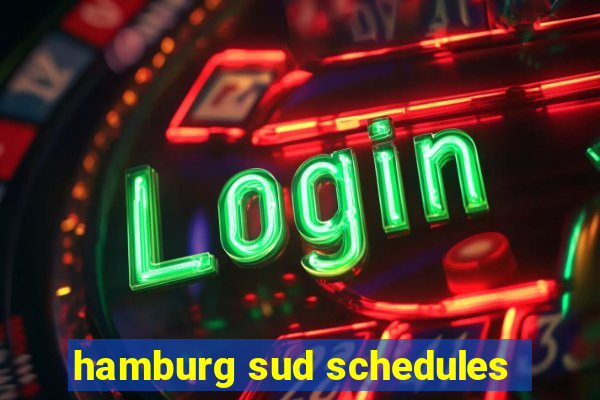 hamburg sud schedules