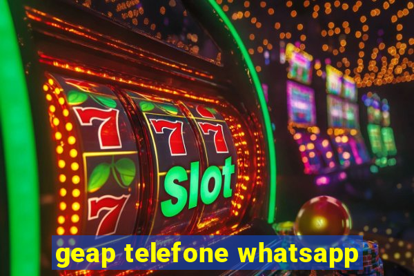 geap telefone whatsapp