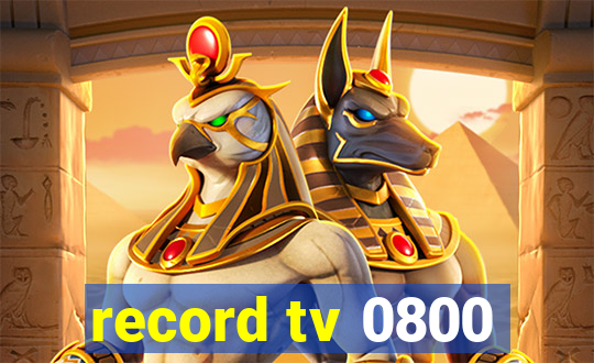 record tv 0800