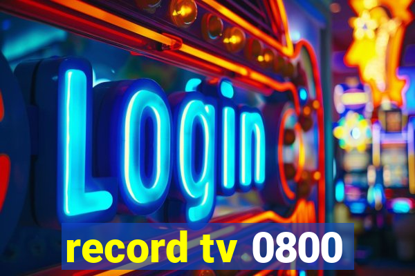 record tv 0800