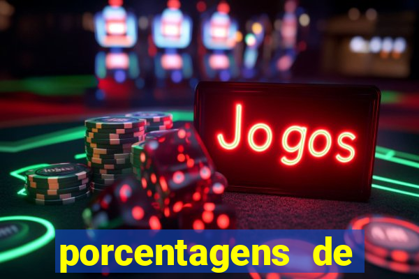 porcentagens de jogos pagantes