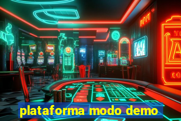 plataforma modo demo