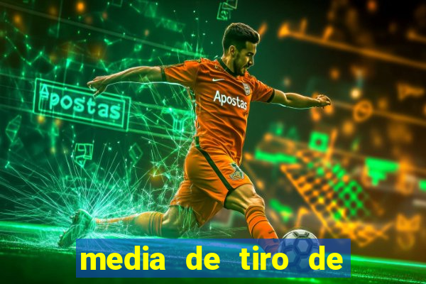 media de tiro de meta por jogo